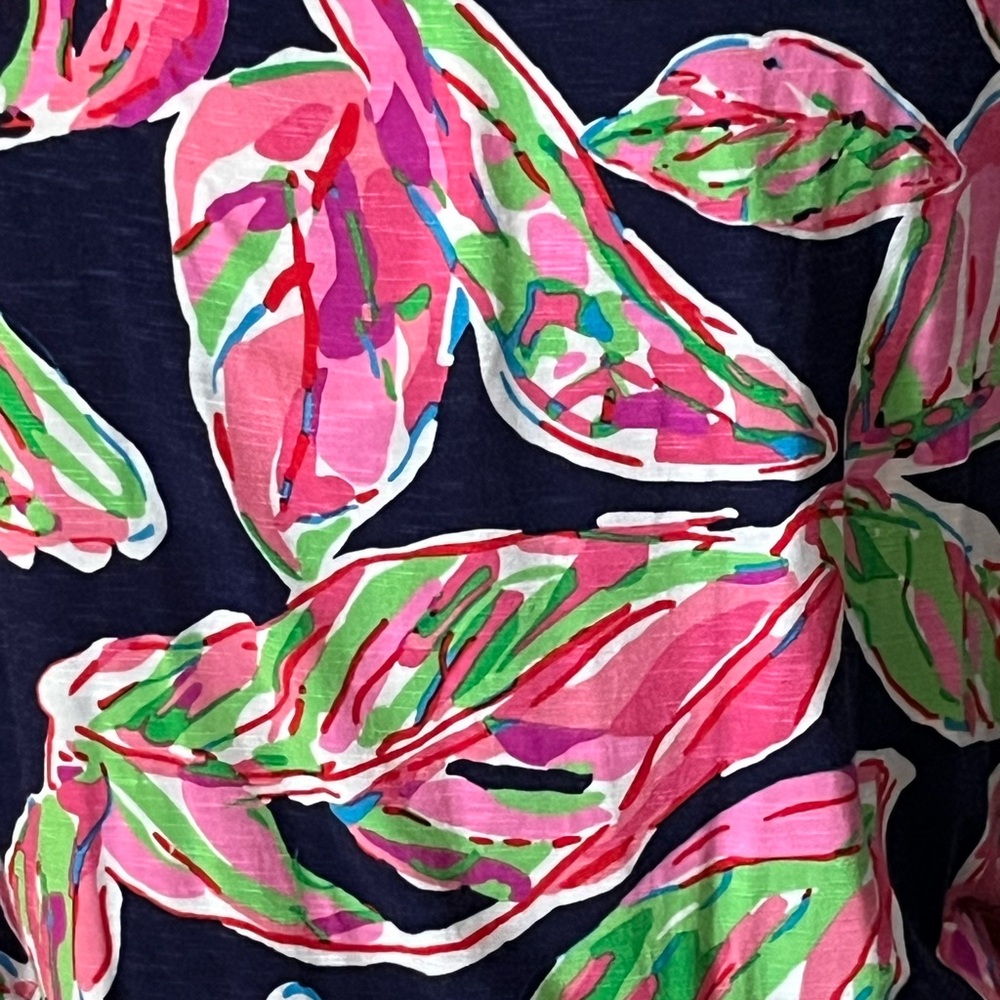 Lilly Pulitzer Cara in the Vias Floral Printed Dolman Sleeve Blouson
Dress Sz XS - Picture 11 of 16